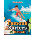 Famous Surfers of Hawaii Coloring Book - Paperback