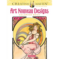 Creative Haven Art Nouveau Designs Coloring Book - Paperback