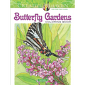 Creative Haven Butterfly Gardens Coloring Book - Paperback