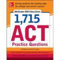 McGraw-Hill Education 1,715 ACT Practice Questions - Paperback