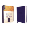 Nrsvue, Gift Bible, Leathersoft, Blue, Comfort Print - Imitation Leather