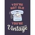 You're Not Old, You're Vintage: Joyful Quotes for the Young at Heart - Hardcover