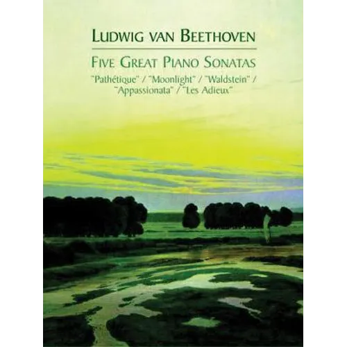 Five Great Piano Sonatas - Paperback