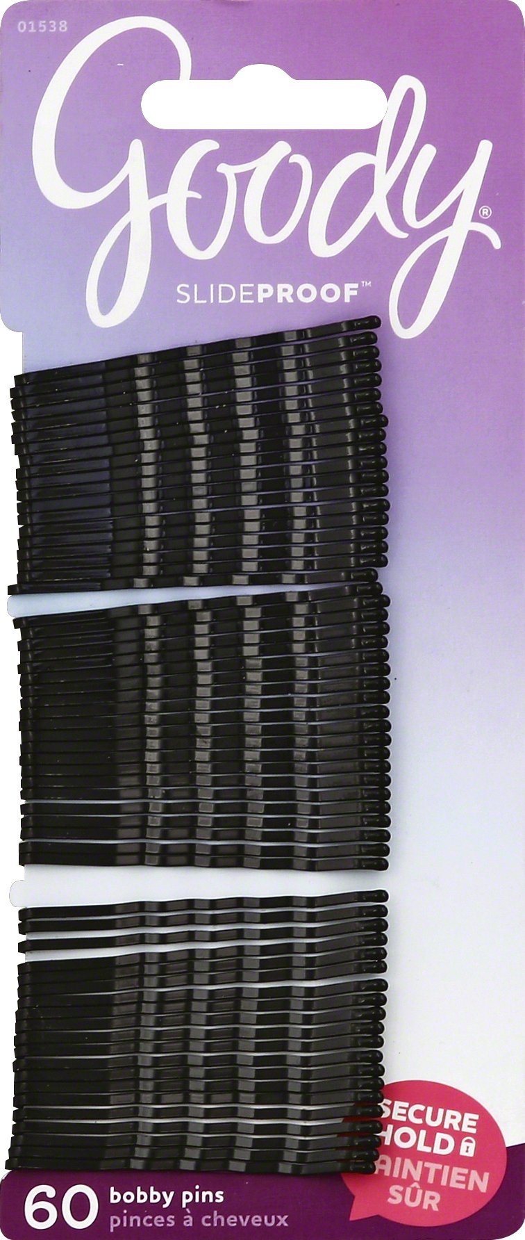 Goody Black Bobby pins 60 Ct.