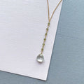 Green Amethyst Mini Yoga Pendant