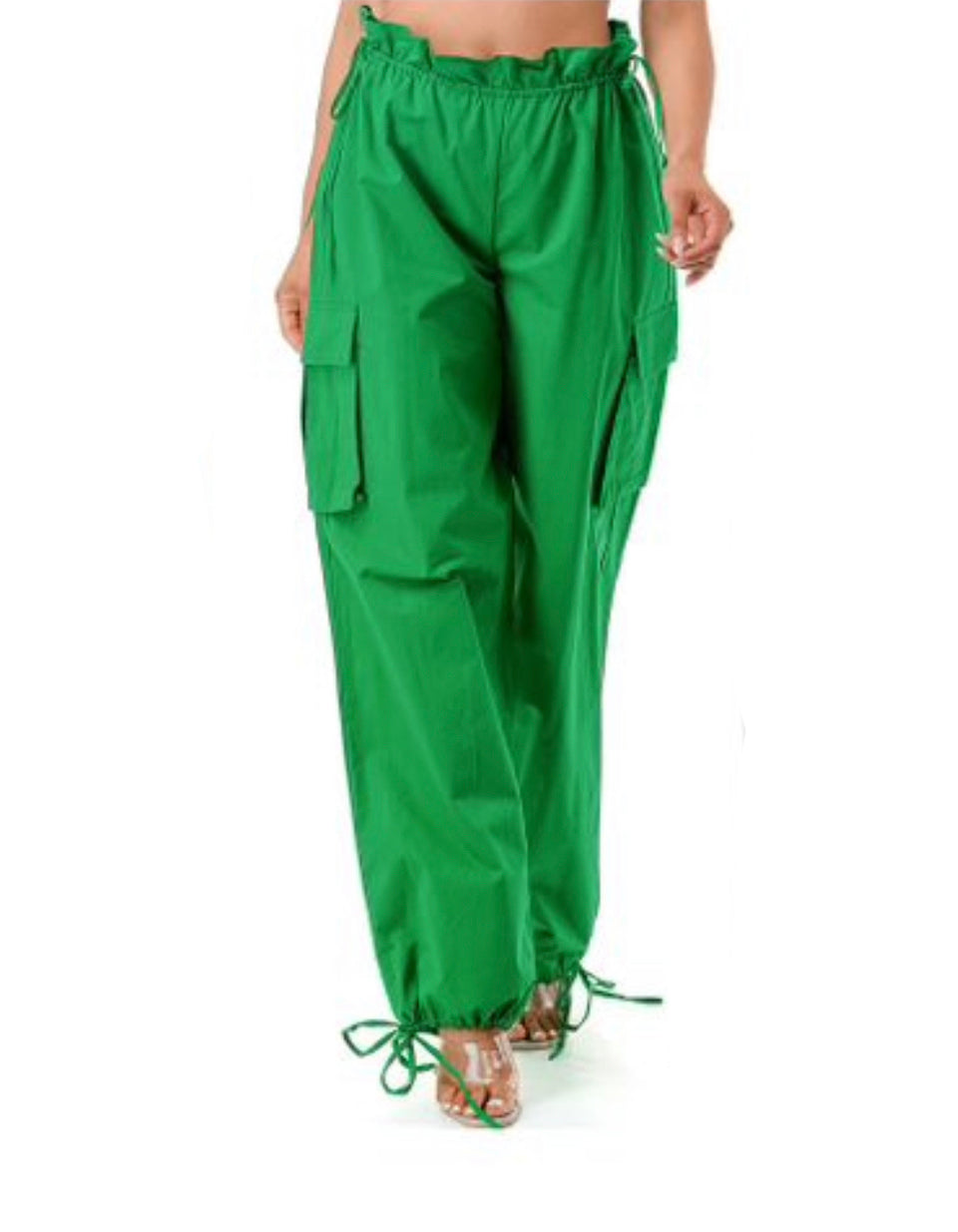 Kelly Green  NO STRETCH Parachute