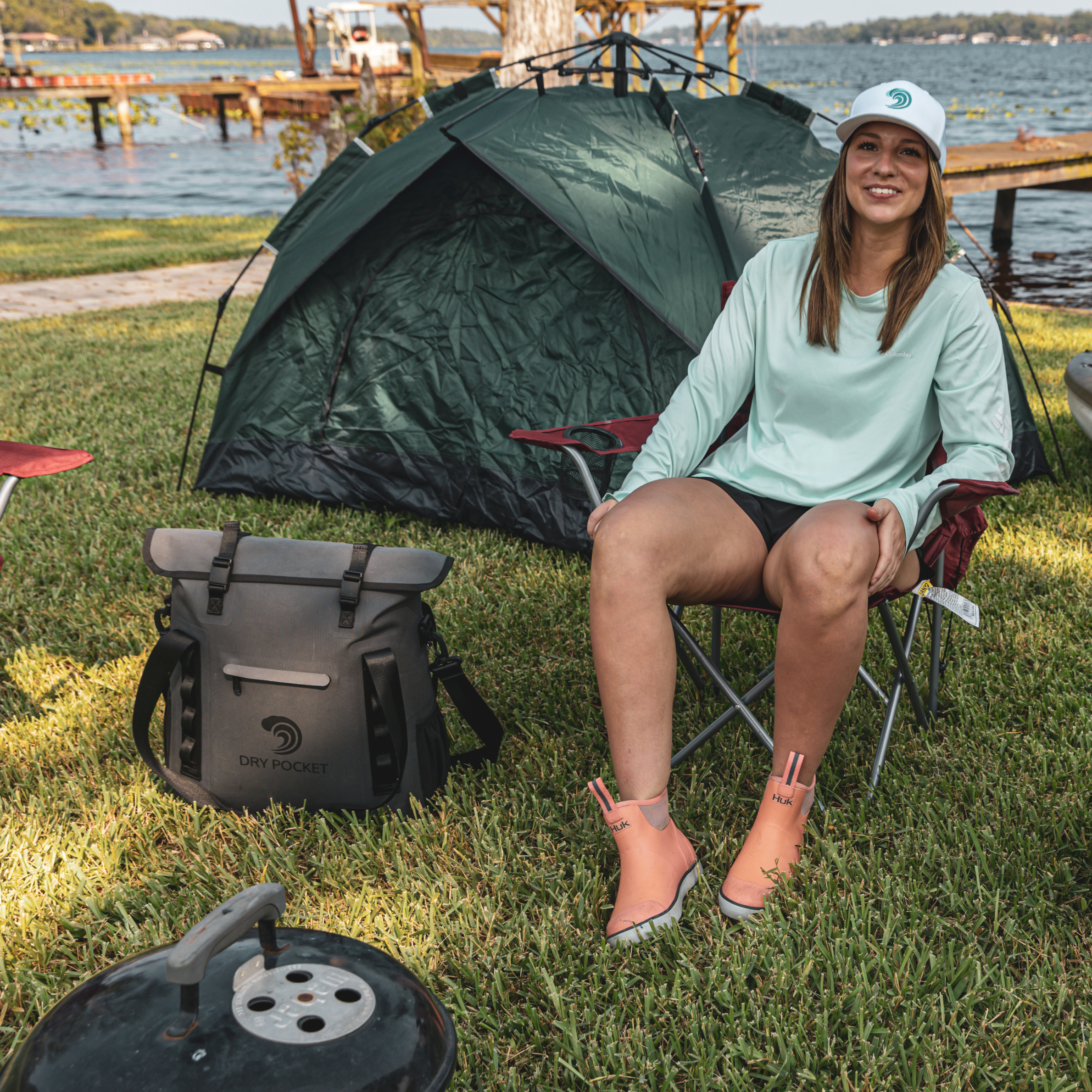 Waterproof Floating Tote Cooler - Dark Grey