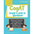 CogAT Grade 4 Level 10 Workbook: Gifted and Talented Test Preparation with CogAT Practice Questions for Forms 7 and 8 - Paperback