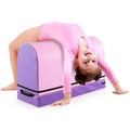 Gymnastics Vaulting Box with Detachable Mat Carrying Handle for Kids