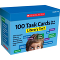 100 Task Cards in a Box: Literary Text - Hardcover