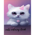 cat coloring book: with suitable dimensions(8.5"x11"), 75 page of cute cats. - Paperback