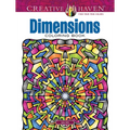 Creative Haven Dimensions Coloring Book - Paperback