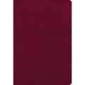 NASB Super Giant Print Reference Bible, Burgundy Leathertouch, Indexed - Imitation Leather