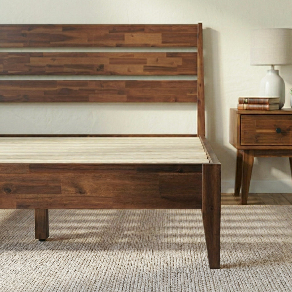 Emery Solid Wood Bed Frame
