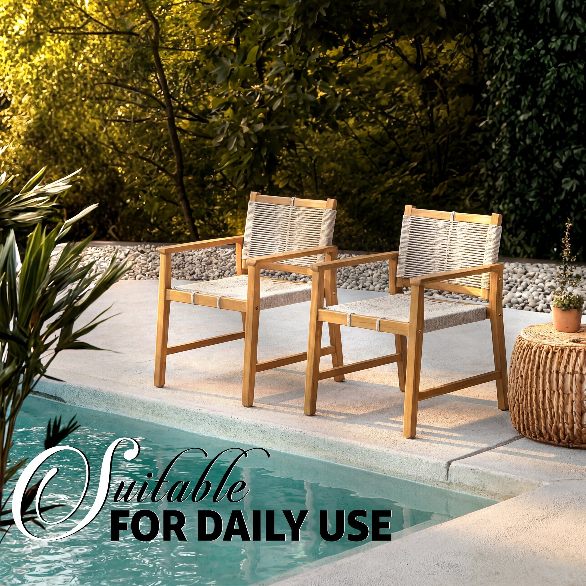 Heritage Wide Outdoor Armchair