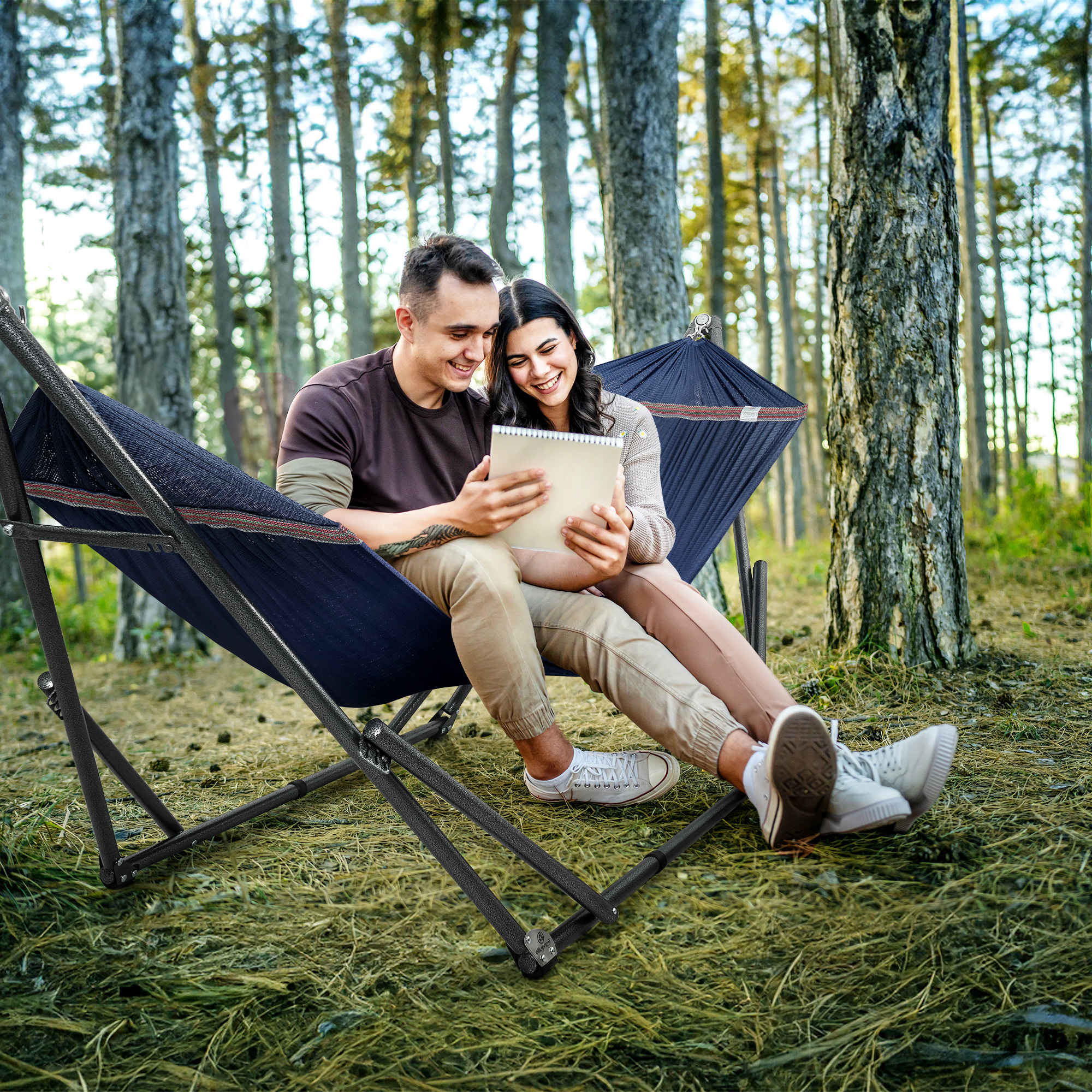Universal Hammock with Medium Size Stands