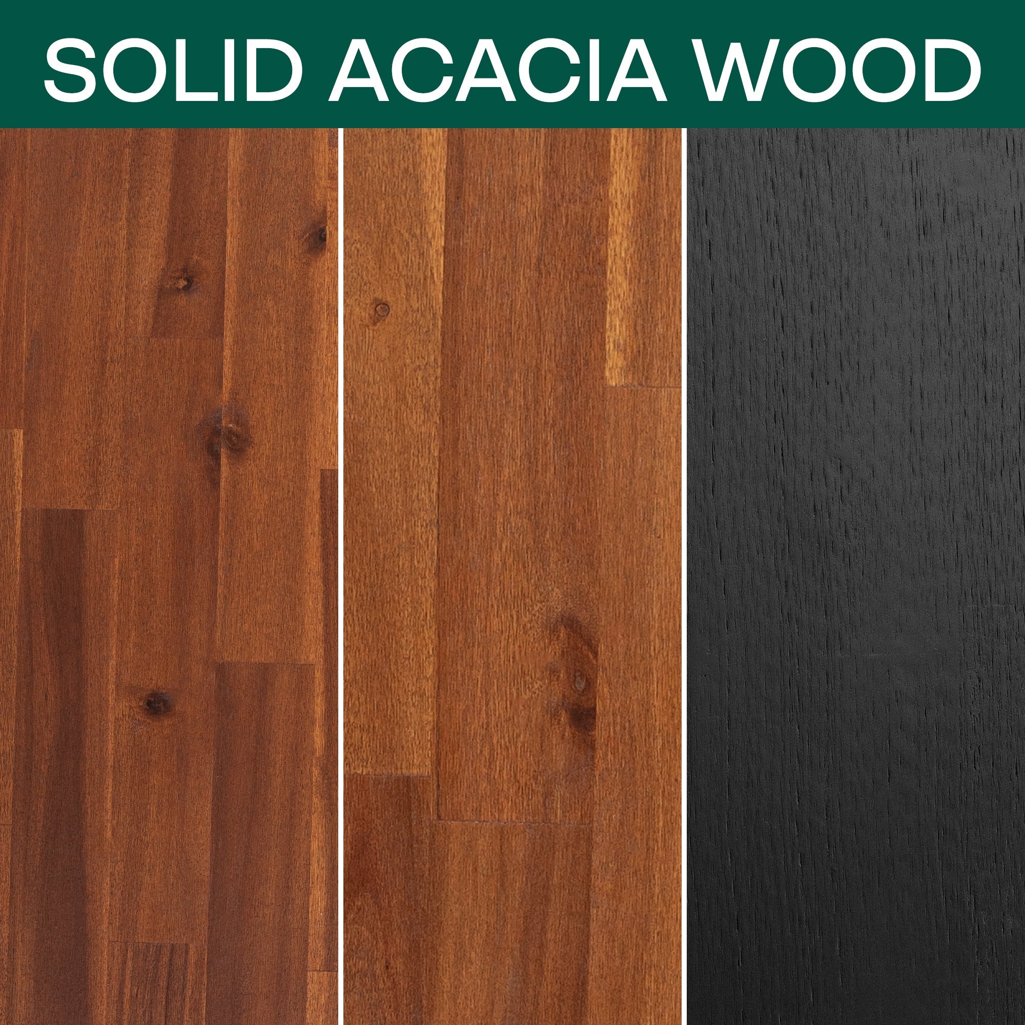 [Buy 1 Get 1] Aurora Solid Wood Bed Frame & Nightstand