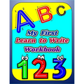 My First Learn to Write Workbook: Letters and Numbers Learning to Trace & Handwriting Practice Book For Kids, Workbook for preschool kindergarten, Pen - Paperback