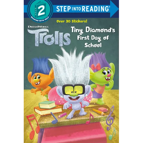 Tiny Diamond's First Day of School (DreamWorks Trolls) - Paperback