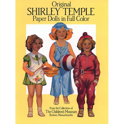 Original Shirley Temple Paper Dolls - Paperback