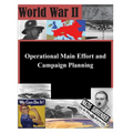 Operational Main Effort and Campaign Planning - Paperback