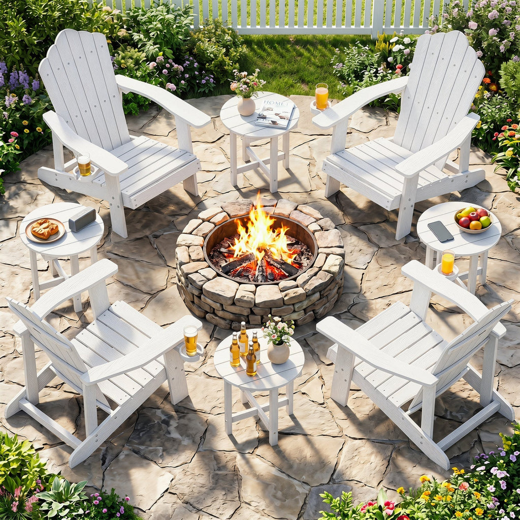 Adirondack Side Table 18x18 Weather-Resistant HIPS