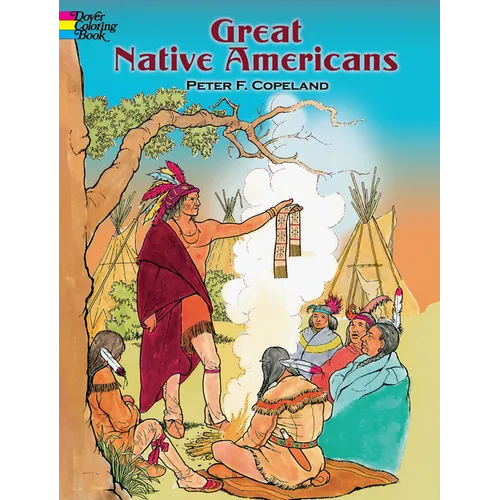 Great Native Americans Coloring Book - Paperback