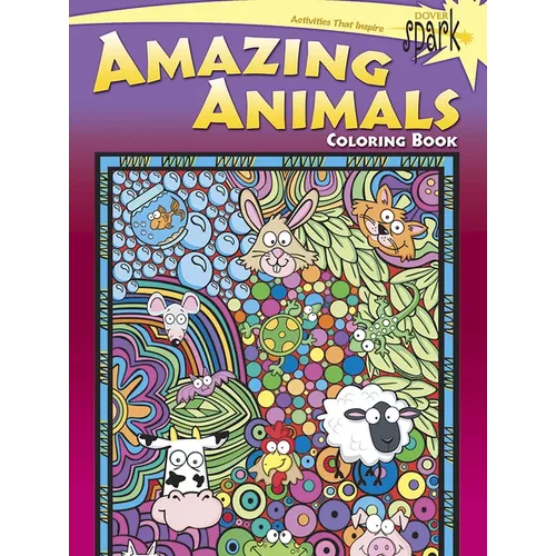 Spark Amazing Animals Coloring Book - Paperback