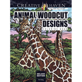 Creative Haven Deluxe Edition Animal Woodcut Designs Coloring Book - Paperback