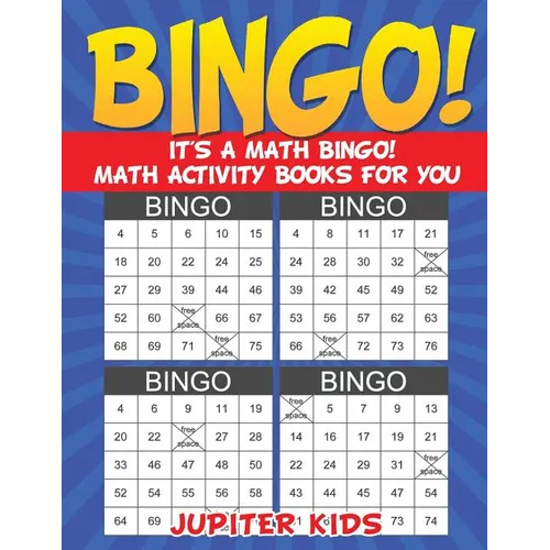 Bingo! It's a Math Bingo! Math Activity Books for You - Paperback