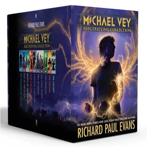 Michael Vey Electrifying Collection (Boxed Set): Michael Vey; Michael Vey 2; Michael Vey 3; Michael Vey 4; Michael Vey 5; Michael Vey 6; Michael Vey 7 - Hardcover