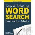 Easy and Relaxing Word Search Puzzles for Adults - Paperback