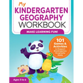 My Kindergarten Geography Workbook: 101 Games & Activities to Support Kindergarten Geography Skills - Paperback