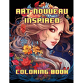 Art Nouveau Inspired Coloring Book - Paperback