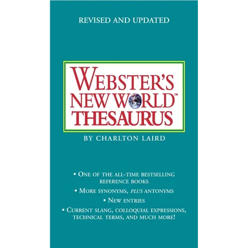 Webster's New World Thesaurus: Third Edition - Mass Market Paperbound