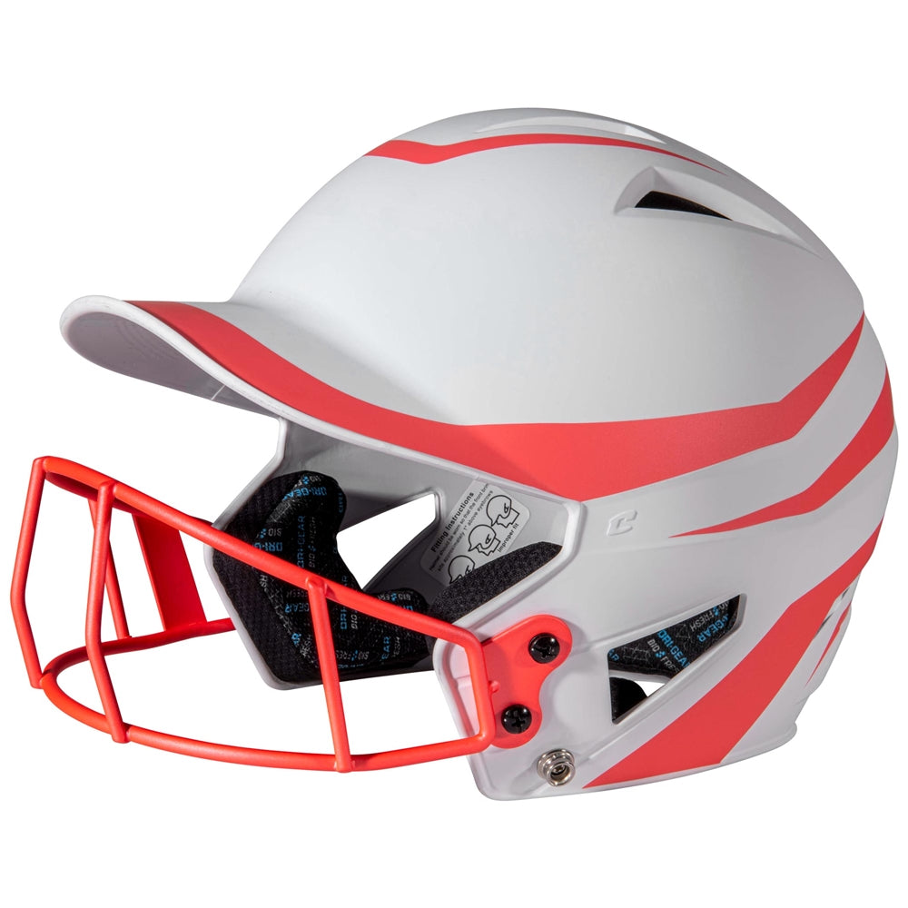 CHAMPRO FASTPITCH HX RISE LEGEND BATTING HELMET WITH FACE MASK