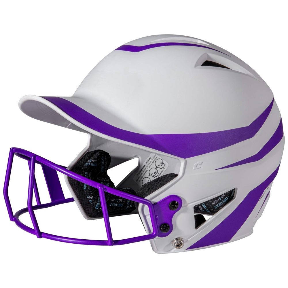 CHAMPRO FASTPITCH HX RISE LEGEND BATTING HELMET WITH FACE MASK