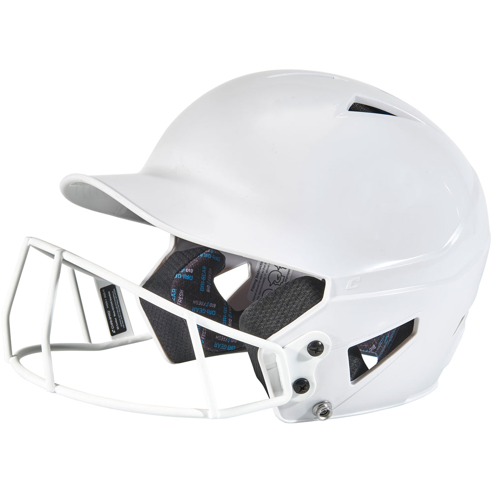UNCOATED HX SOFTBALL HELMET W/MASK