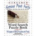 Circle It, Famous Poet Facts, Book 1, Word Search, Puzzle Book - Paperback