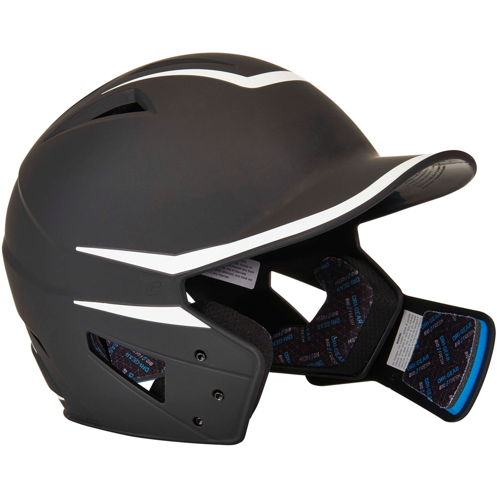 CHAMPRO BASEBALL HX LEGEND PLUS 2-TONE BSBLL HELMET WITH FLAP