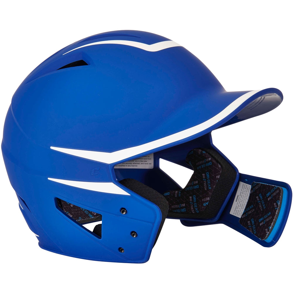 CHAMPRO BASEBALL HX LEGEND PLUS 2-TONE BSBLL HELMET WITH FLAP