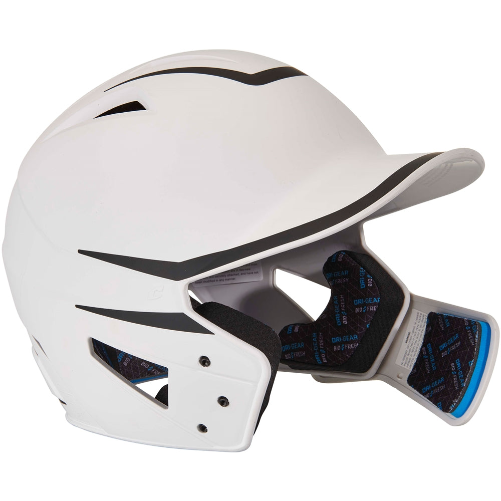CHAMPRO BASEBALL HX LEGEND PLUS 2-TONE BSBLL HELMET WITH FLAP