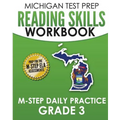 MICHIGAN TEST PREP Reading Skills Workbook M-STEP Daily Practice Grade 3: Preparation for the M-STEP English Language Arts Assessments - Paperback