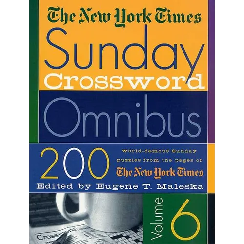The New York Times Sunday Crossword Omnibus - Paperback