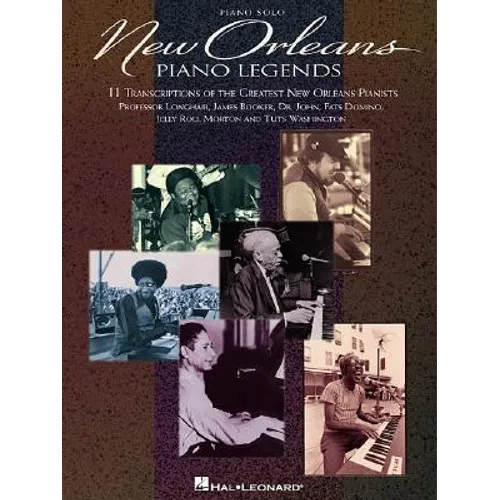 New Orleans Piano Legends - Paperback