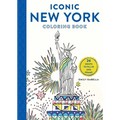 Iconic New York Coloring Book: 24 Sights to Fill in and Frame - Paperback