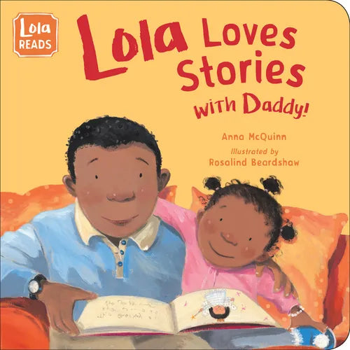 Lola Loves Stories with Daddy - Board Book