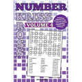 Number Kriss Kross Volume 4: 100 brand new number cross puzzles, complete with solutions - Paperback