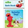 Sesame Street: Elmo's Splashy Day! Bath Book - Vinyl-bound