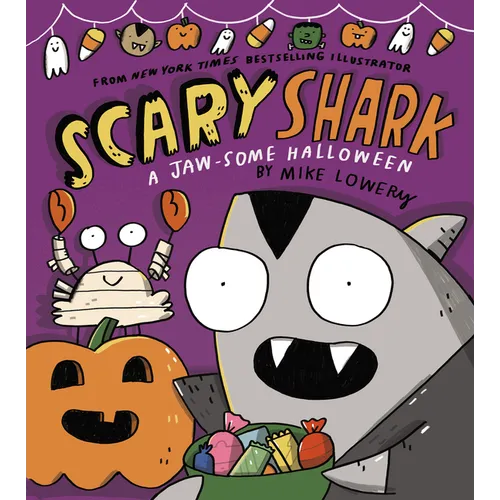 Scary Shark: A Jaw-Some Halloween - Hardcover
